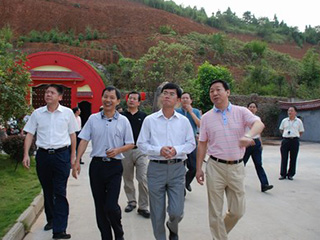 南平市市長(cháng)裴金佳到我公司檢查工作