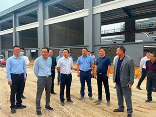 建甌市委書(shū)記周靖、市長(cháng)吳偉帶隊到雙龍戲珠白酒擴建項目現場(chǎng)開(kāi)展調研活動(dòng)